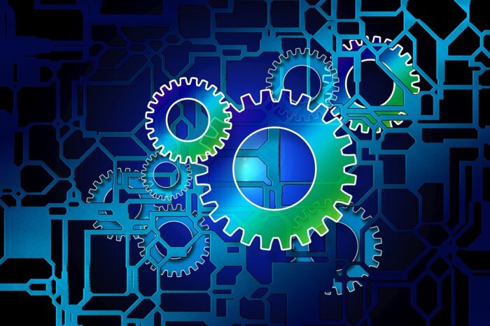 Systems and Processes - Gears illustration