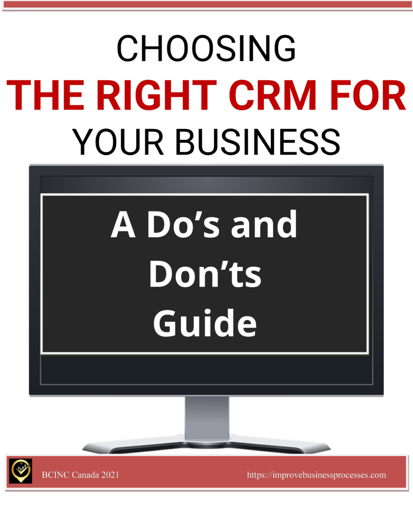 choosing the right crm for your business - the do's and don'ts
