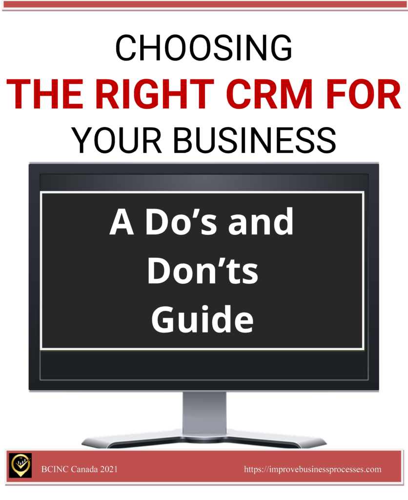 Select the Right CRM E-book