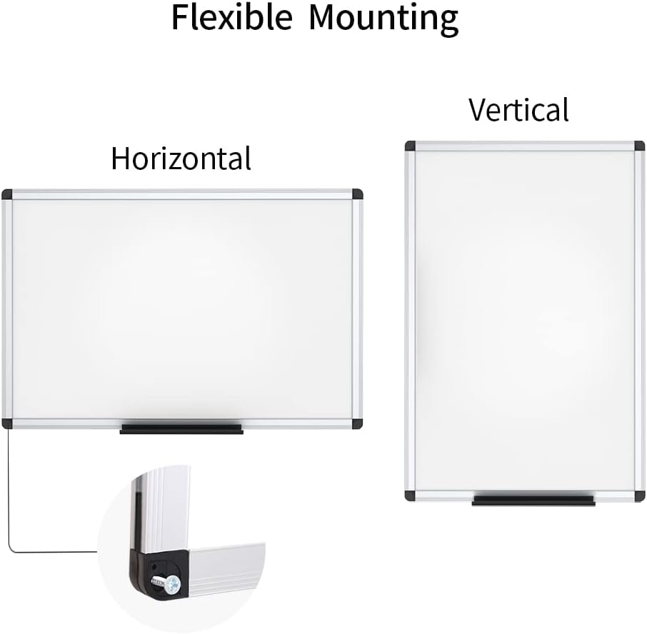 VIZ-PRO Dry Erase Flexible Mounting Magnetic Whiteboard - Continuous Process Improvement Management