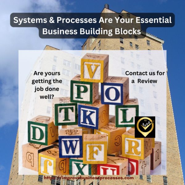 Systems and Processes as Your Essential Building Blocks