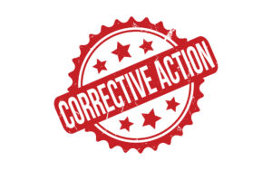 Corrective Action Stamp - 3 Small Business Improvement Ideas