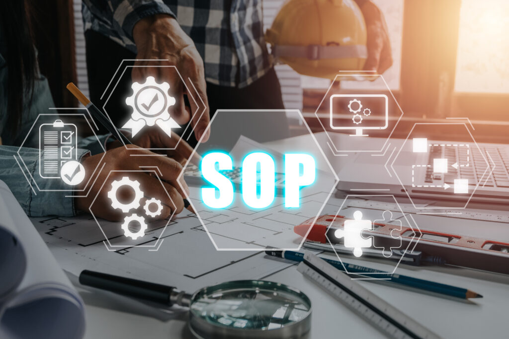 sop, standard operating procedure concept - How to Create an SOP Document