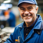 smiling business owner man man in workshop with work tool -How to Avoid 6 Costly Field Service Management Mistakes Today