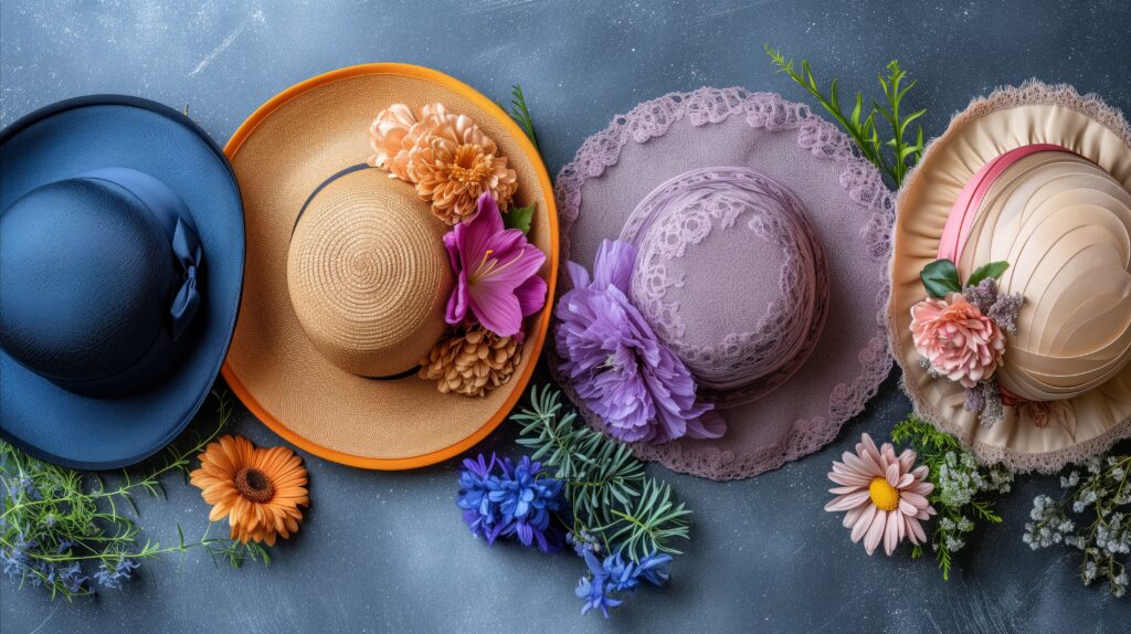 elegant women's hats with flowers on textured background - How to Fix 9 Overlooked Challenges in Small Business