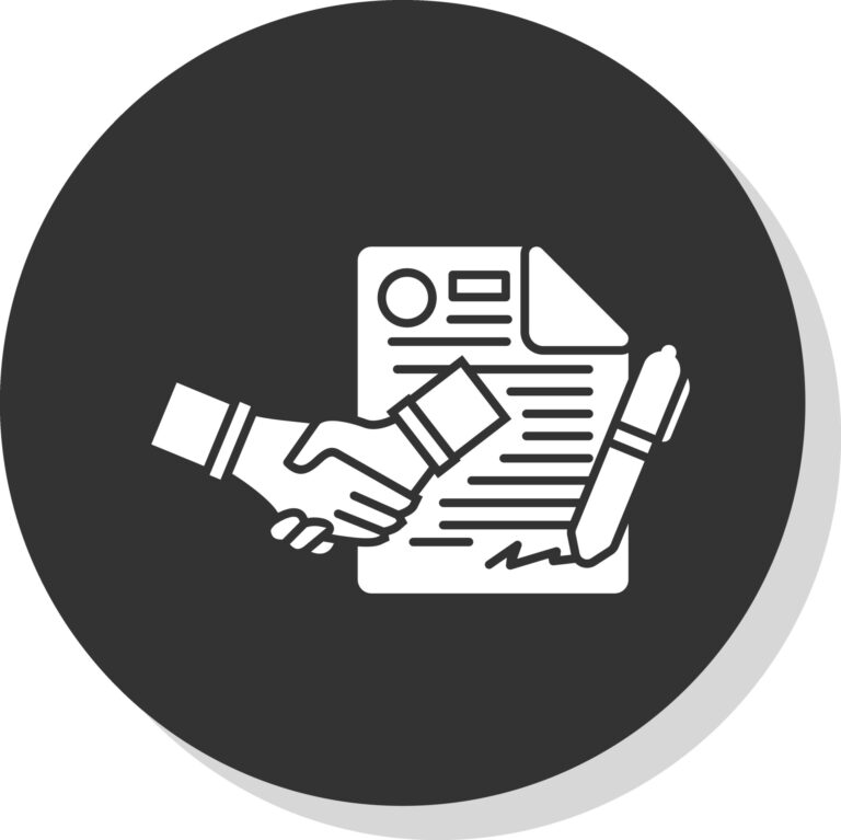contract vector icon design - What is a vendor contract