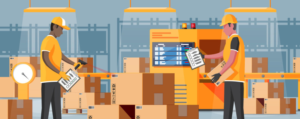 Employees counting inventory in a warehouse - Inventory Management in Small Business