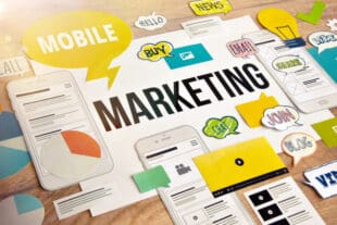 Small mobile marketing design concept for website - Marketing Strategies for Small Business