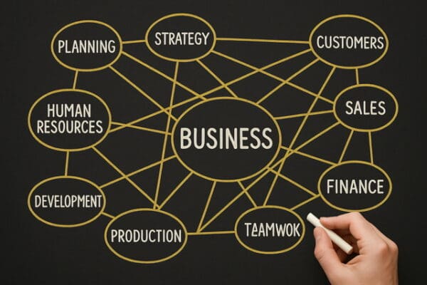 hand-drawn-business-concept-planning-teamwork-and-growth - Business Development Service