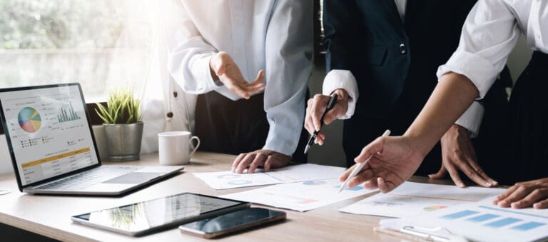 Business Management Consultancy - business-consultant-meeting-to-analyze-and-discuss-kpi