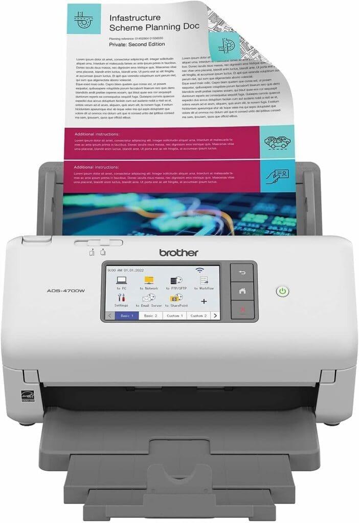 BROTHER ADS-4700W Professional Wireless Business Desktop Scanner - How to Evaluate Process Optimization Outcomes