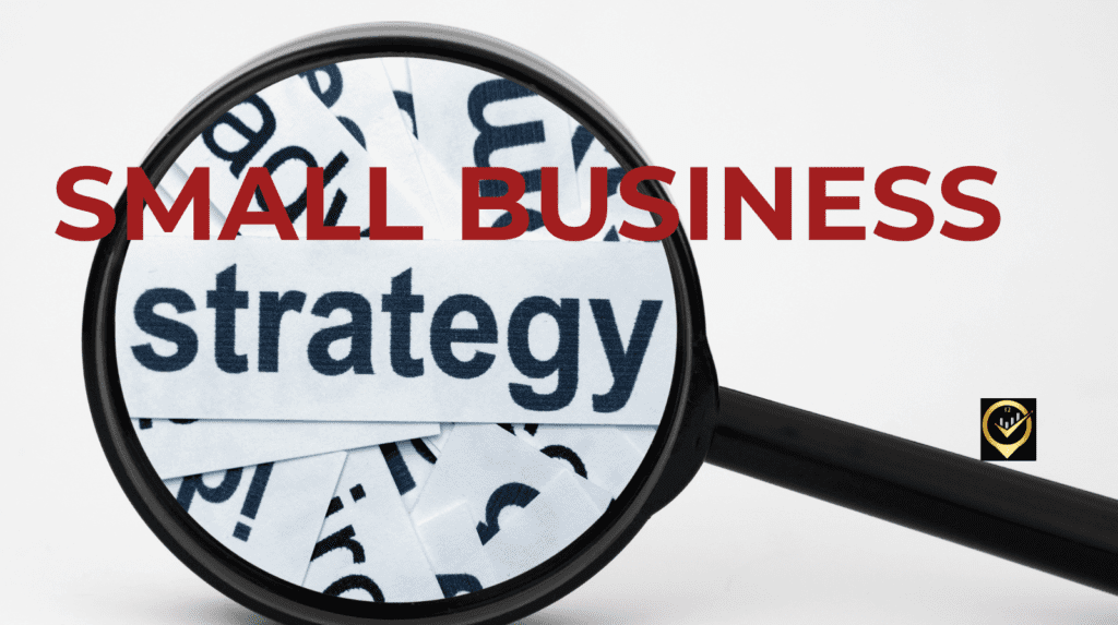 Magnifying glass Small Business Strategy - How to Reset Business Strategy