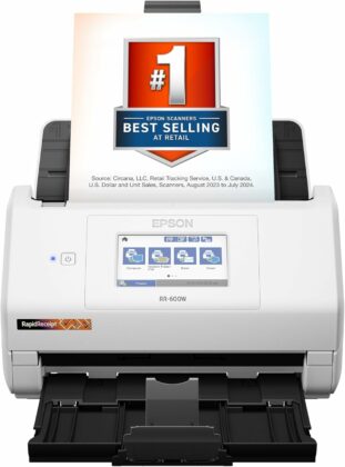 Epson RapidReceipt RR-600W - Wireless Desktop Color 2-Sided Receipt and Document Scanner- Commonn Inefficiencies in Business