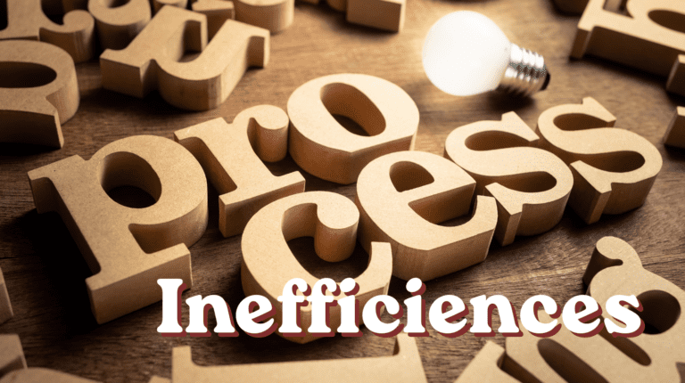 Process inefficiencies cut in wood blocks - Common Inefficiencies in Business