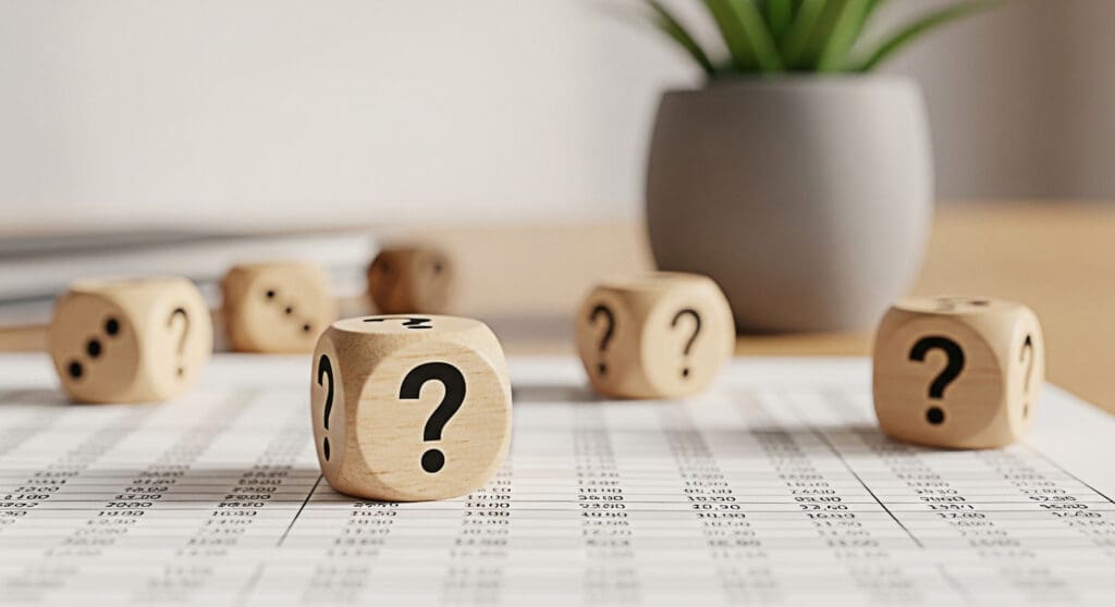vecteezy_wooden-dice-with-question-marks-and-numbers-scattered-on-a-table- How to Navigate Small Business Uncertainty
